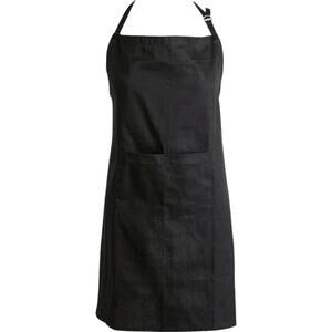 Design Imports Plus Size Chef Apron Black